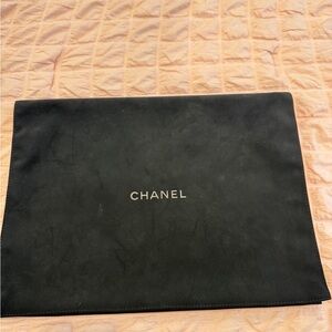 CHANEL Black Storage Pouch